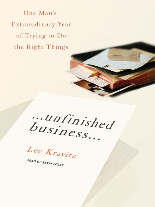 Title details for Unfinished Business by Lee Kravitz - Available